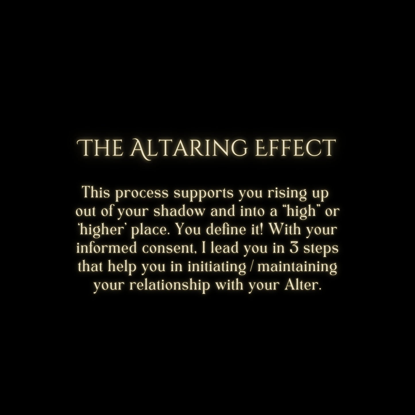 The Altaring Effect (All in 1 Experience)